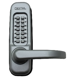 Lockey 1150 Keyless Mechanical Digital Spring Latch Door Lock MG Right Lockey 1150 Keyless Mechanical Digital Spring Latch Door Lock Marine Grade Right Hand